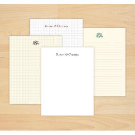 Bloc de notas de 100 hojas con guiones personaliza