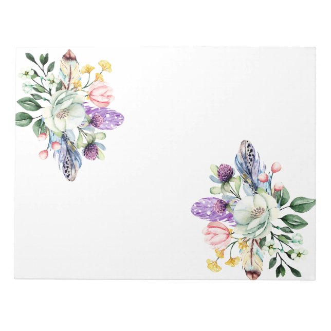 Bloc de notas de 40 páginas (11" x 8.5") (Frente)