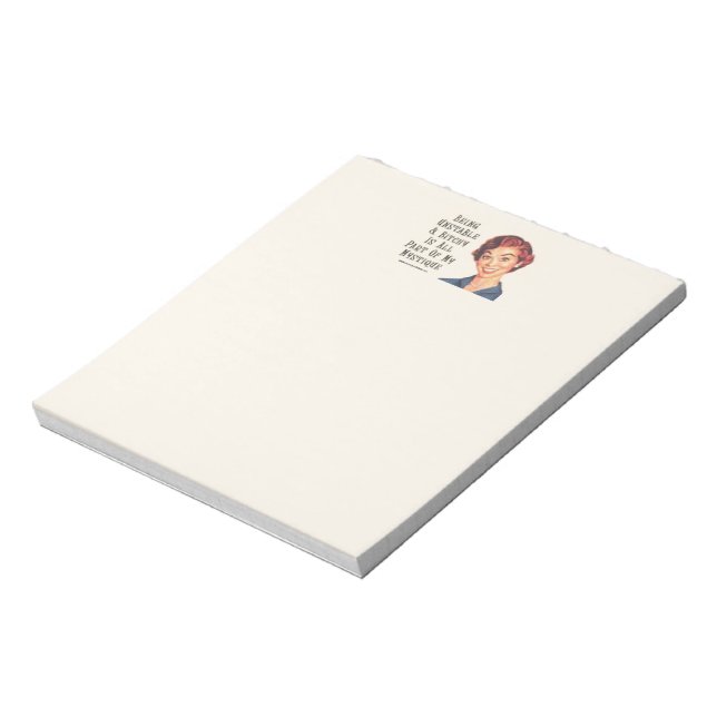 Bloc de notas de 5,5" x 6" - 40 páginas (Lado Izquierdo)