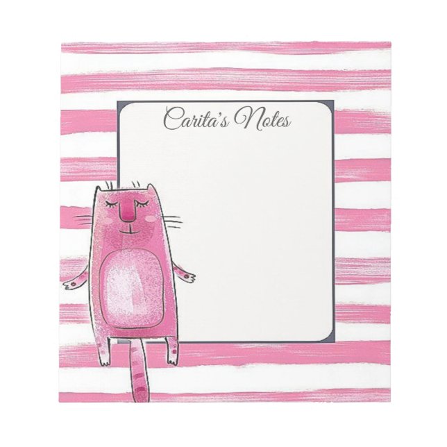 Bloc de notas de 5,5" x 6" - 40 páginas (Frente)