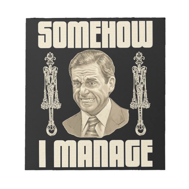 Bloc De Notas De alguna manera administro (Frente)