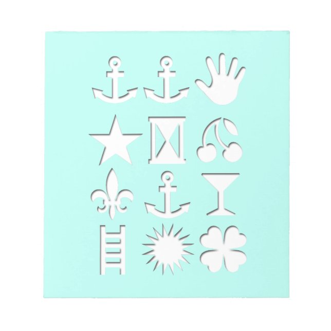 Bloc de notas de amistad de mensajes con codificac (Frente)