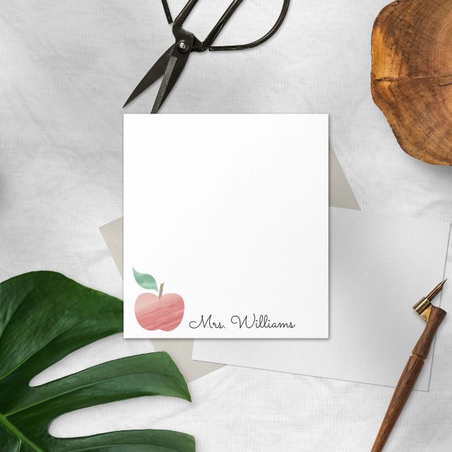 Bloc de notas de Apple Cute Watercolor (Subido por el creador)