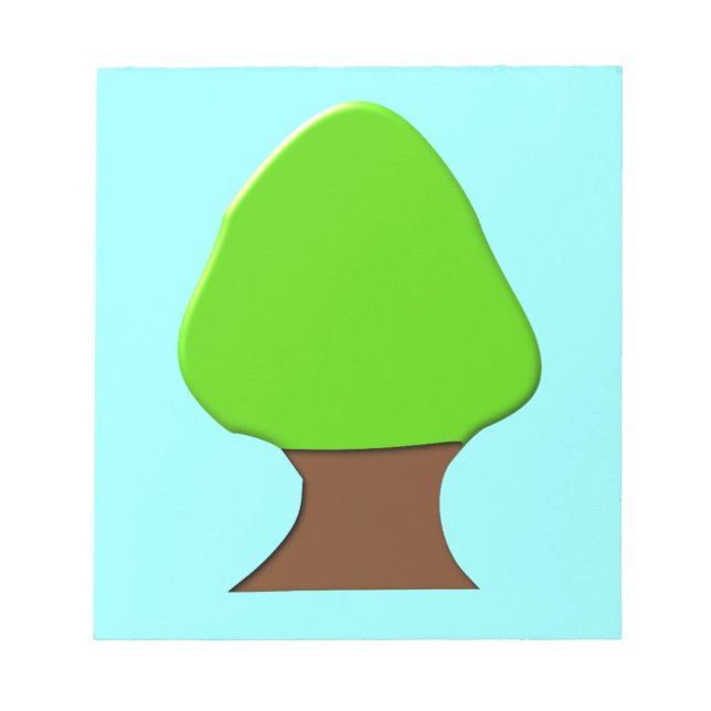 Bloc de notas de árbol (Frente)