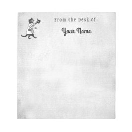 Bloc de notas de arte antiguo para gato Guay perso