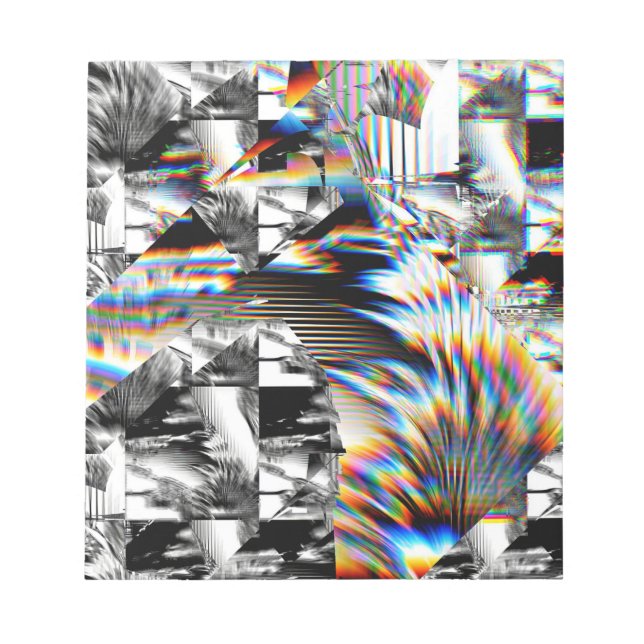 Bloc de notas de ataque con arco iris (Frente)