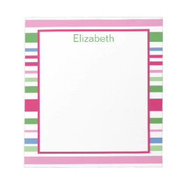 Bloc de notas de banda de vacaciones