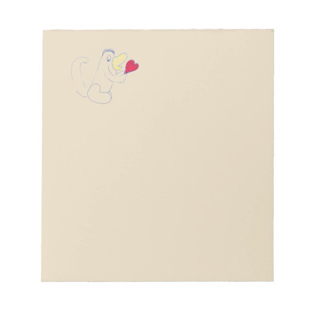 Bloc de notas de Bug de amor (Frente)