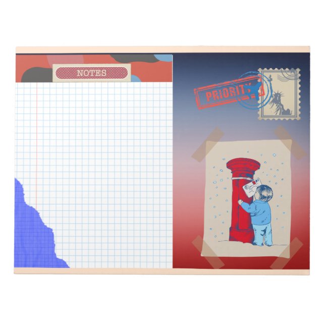 Bloc de notas de buzón (Frente)