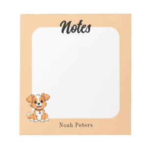 Bloc de notas de cachorro