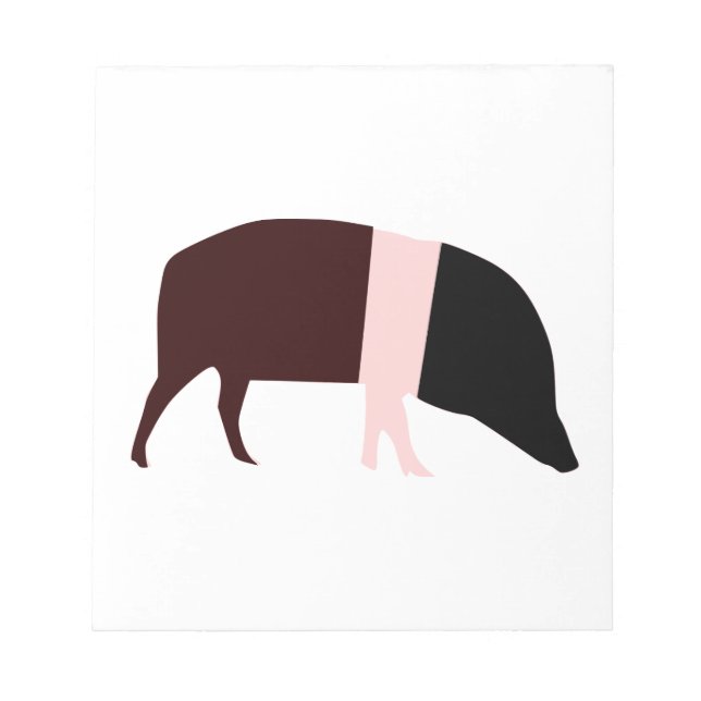 Bloc de notas de cerdo de respaldo (Frente)