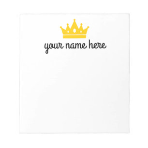 Bloc de notas de Chicas personalizados