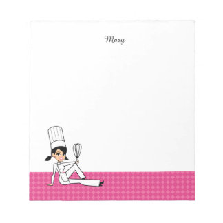 Bloc de notas de cocina de Personalizado lindo 40