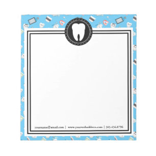 Bloc de notas de diseño dental