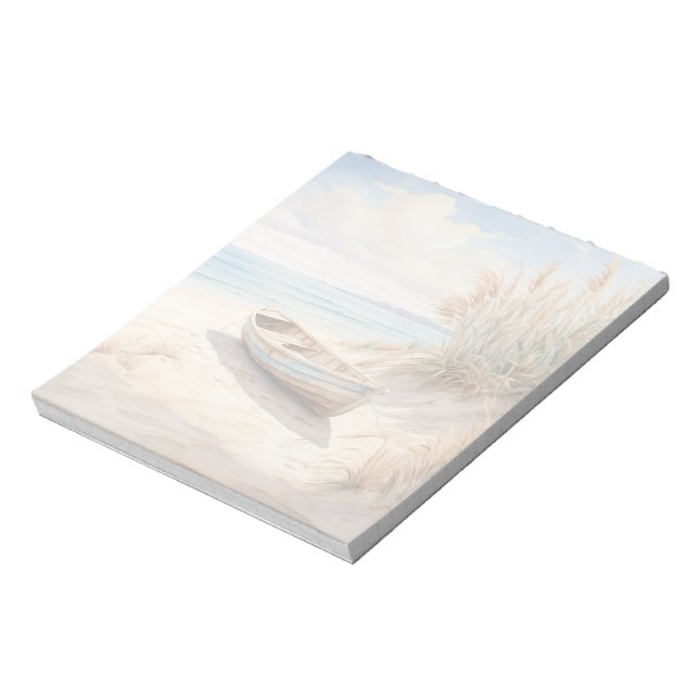 Bloc de notas de escena de playa (Lado Izquierdo)