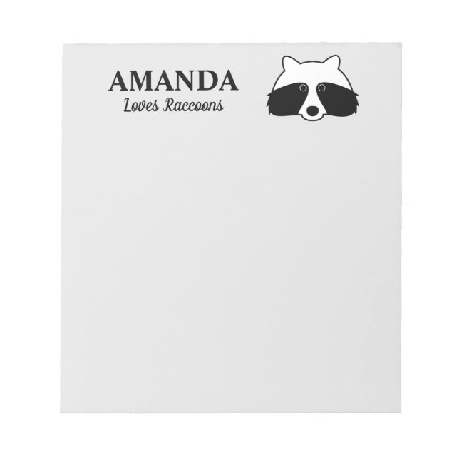 Bloc de notas de escritura personalizada con anima (Frente)