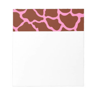 Bloc de notas de estampado animal