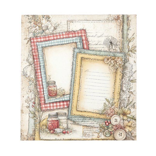 Bloc de notas de estantería de núcleo de algodón d (Frente)