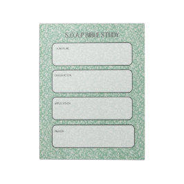 Bloc de notas de estudio de la Biblia SOAP