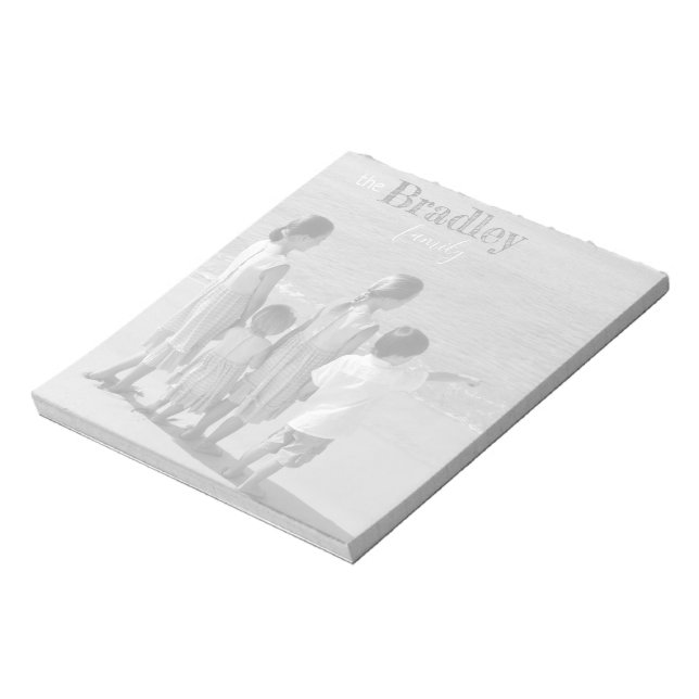 Bloc de notas de fotografía personalizado de 5,5"  (Lado Izquierdo)