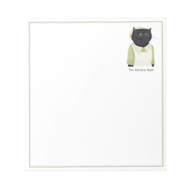 Bloc de notas de KITCHE MAID CAT 5.5x6 (Frente)