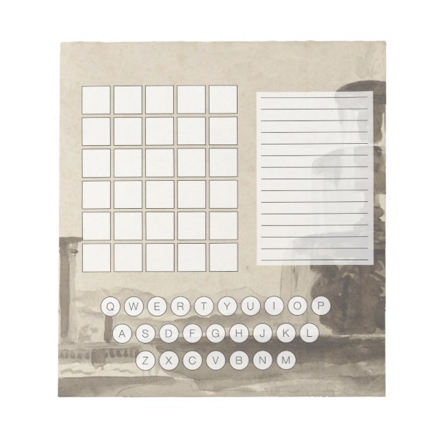 Bloc de notas de la almohadilla del reloj de pulse (Frente)