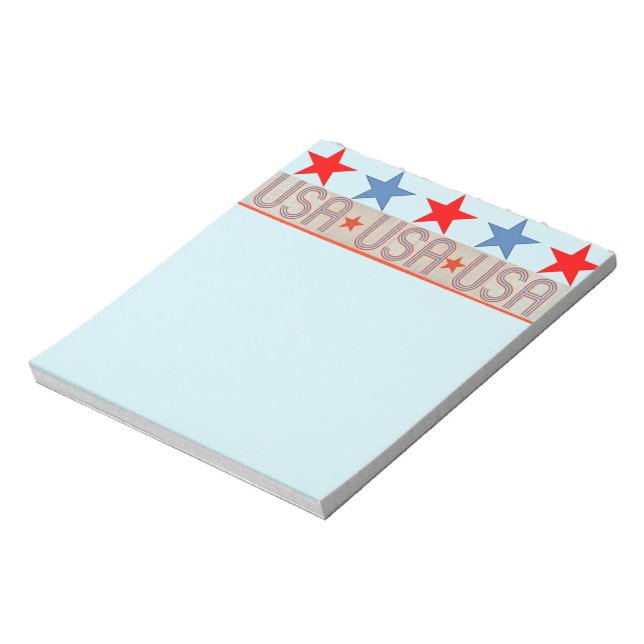 Bloc de notas de la bandera de los Estados Unidos (Lado Izquierdo)