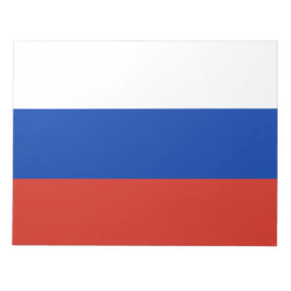 Bloc de notas de la bandera rusa (Rusia)