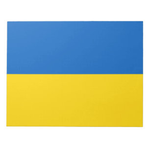 Bloc de notas de la bandera ucraniana (Ucrania)