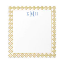 Bloc de notas de la onda de cesta