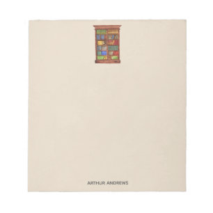 Bloc de notas de libros antiguos de color de agua