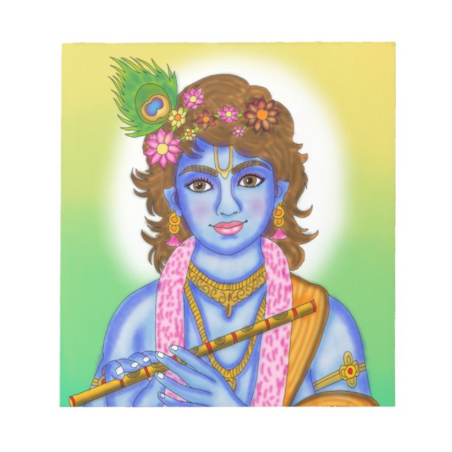 Bloc de notas de Lord Krishna (Frente)