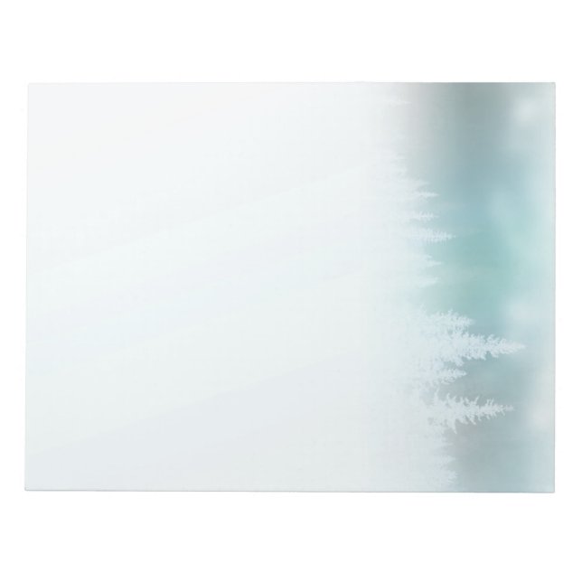 Bloc de notas de los árboles de niebla (tetas) (Frente)