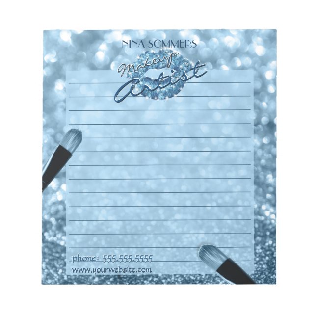 Bloc de notas de maquillaje (Frente)