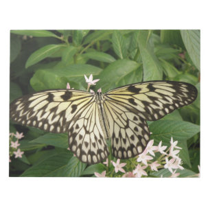 Bloc de notas de mariposa de cometa de papel