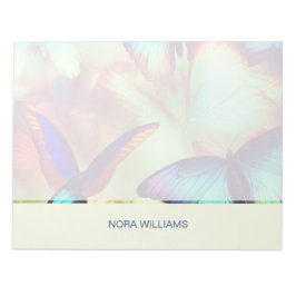 Bloc de notas de mariposa personalizado