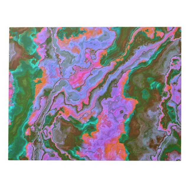 Bloc de notas de mármol agrio (Frente)