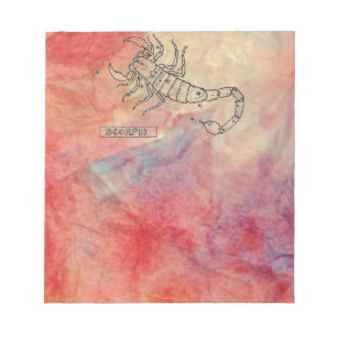 Bloc de notas de Mármol rosa