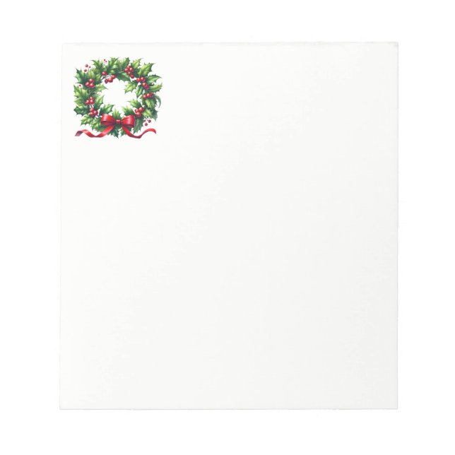Bloc de notas de Navidad (Frente)