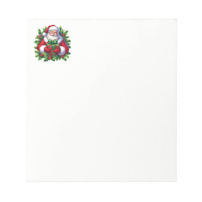 Bloc de notas de Navidad (Frente)