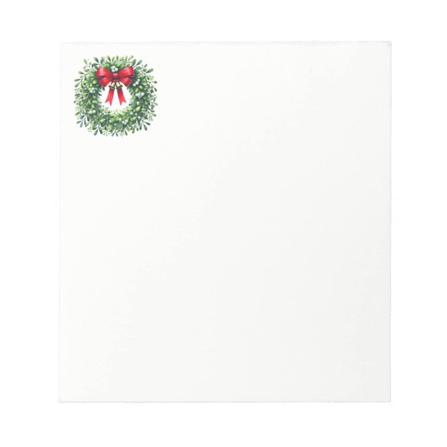 Bloc de notas de Navidad (Frente)