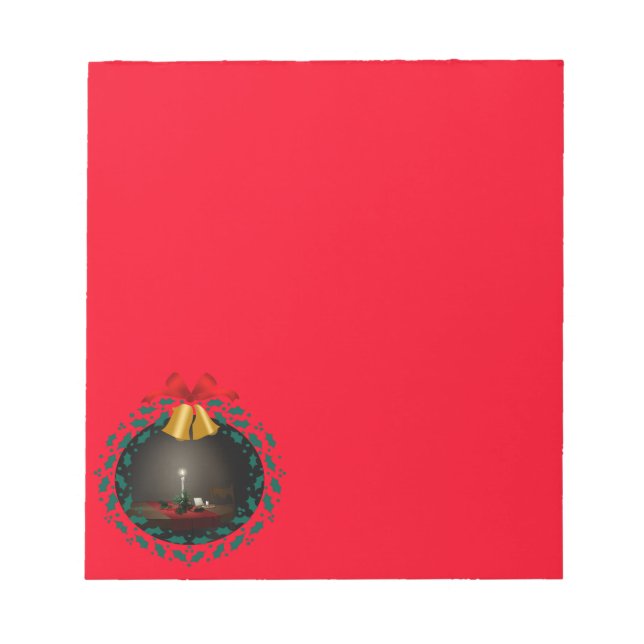 Bloc de notas de Navidad de galletas gratis - 40 p (Frente)