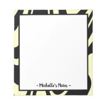 Bloc de notas de nombres personalizado