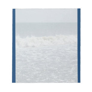 Bloc de notas de olas oceánicas