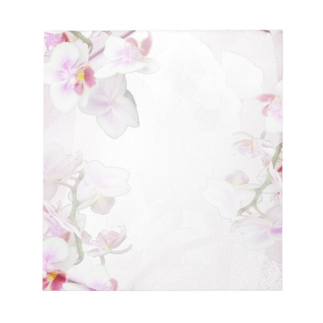 Bloc de notas de orquídeas (Frente)