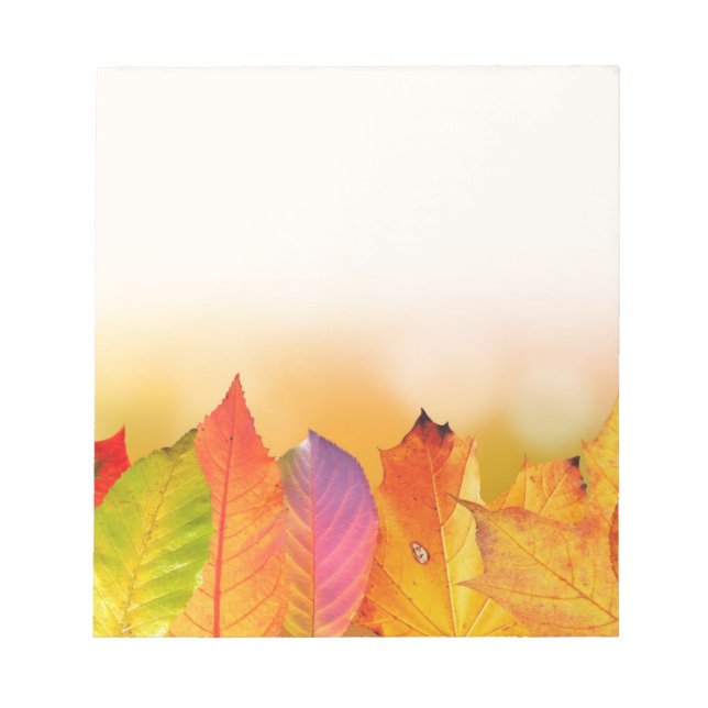 Bloc de notas de otoño (Frente)