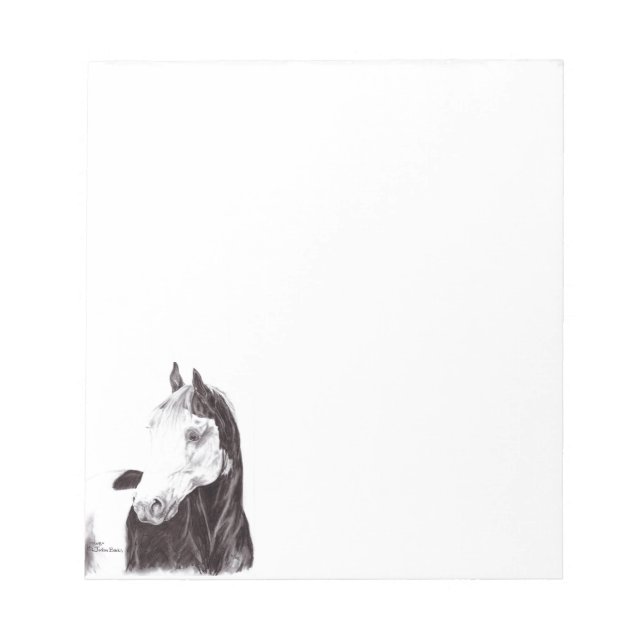Bloc de notas de Paint Horse de Medicine Hat (Frente)