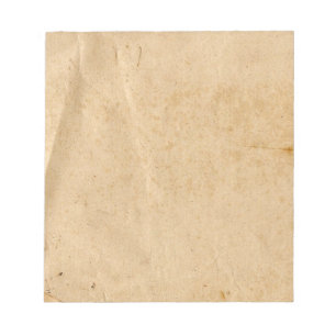 Bloc de notas de papel antiguo