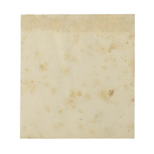 Bloc de notas de papel de Antique Seted 1870