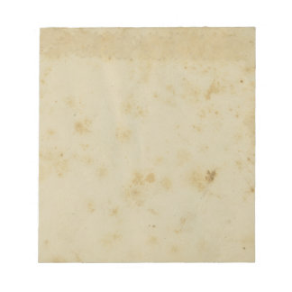 Bloc de notas de papel de Antique Seted 1870